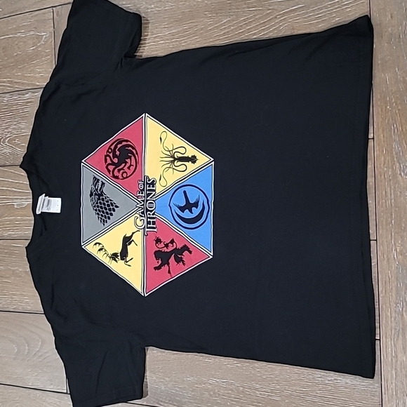 HBO Game Of Thrones Black Short Sleeve T-Shirt Size L - Picture 2 of 10
